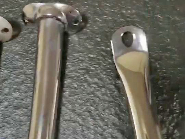锅柄抛光效果